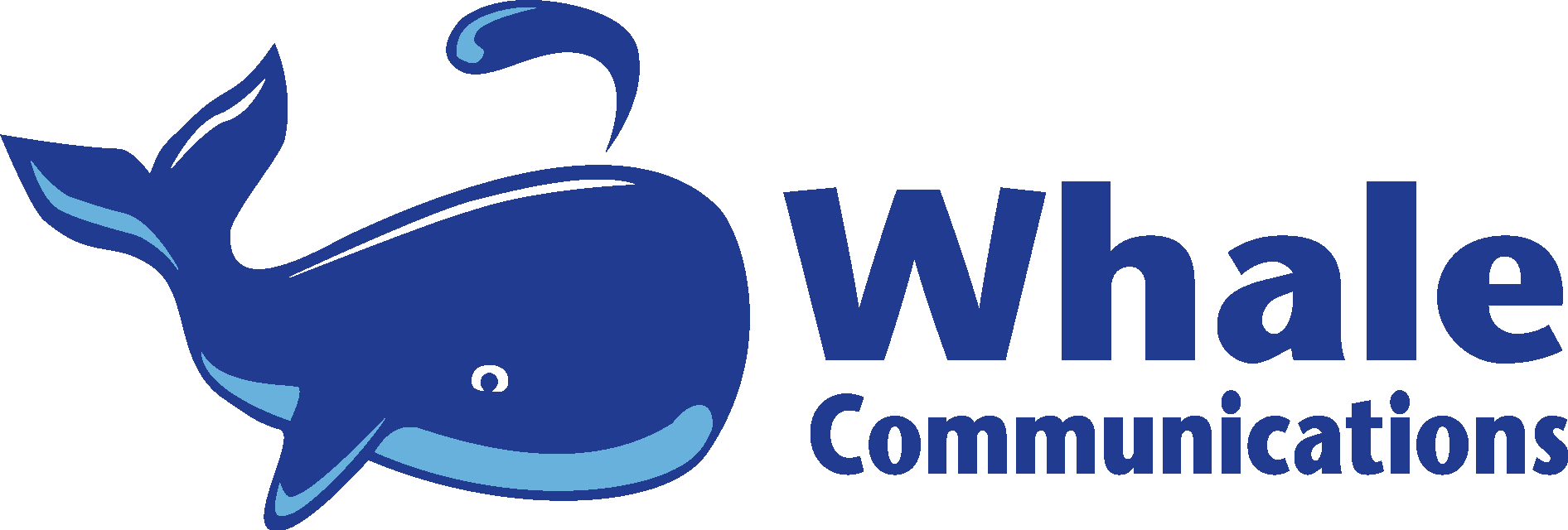Whale Communications Logo Vector Logo